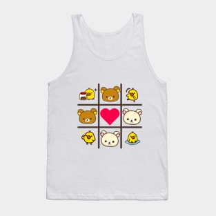 Rilakkuma and friends Tank Top